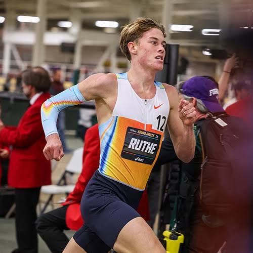 Sam Ruthe racing indoors — Sound Invite